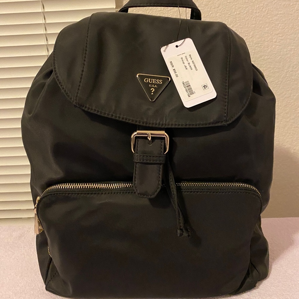 Guess-Jaxi Nylon Large Backpack NWT